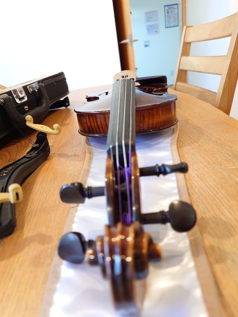 ハロルド・ロレンツ バイオリン 本体 ブラウン色 フルサイズ