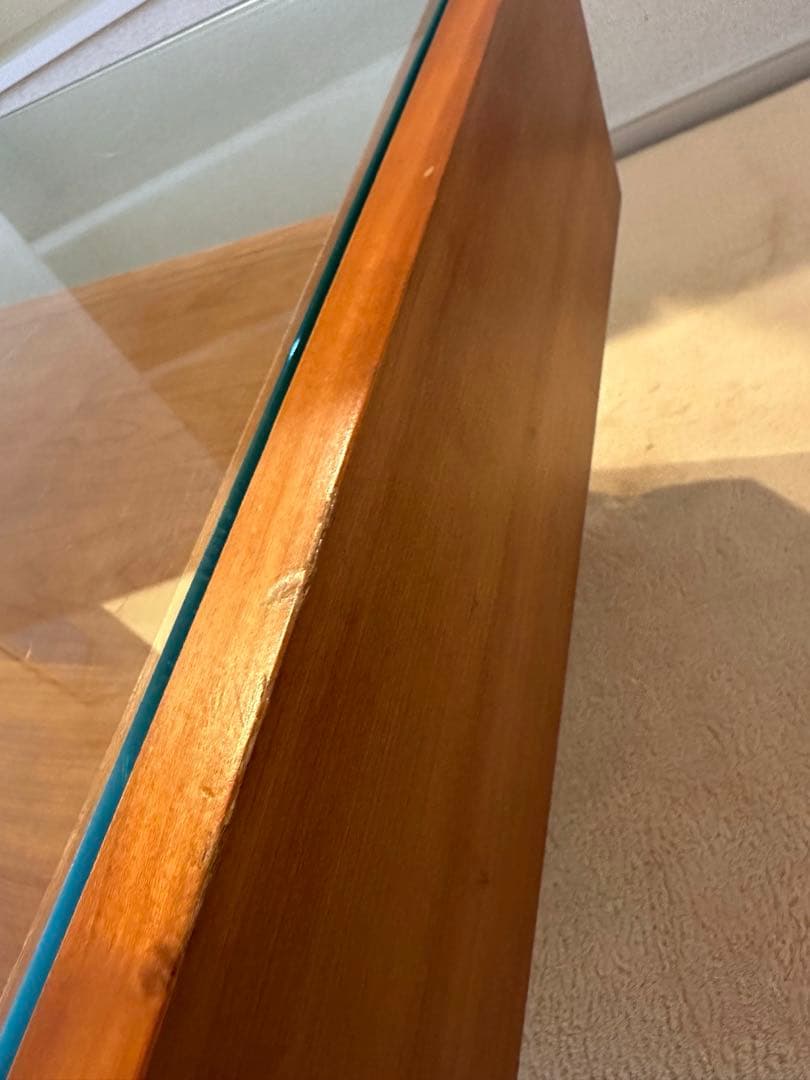 unicoウニコ ecco エッコ シリーズ ガラスローテーブル