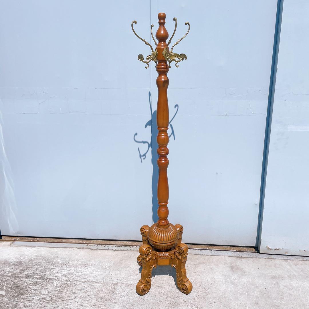 イタリア製 アンティーク ポールハンガー H1765