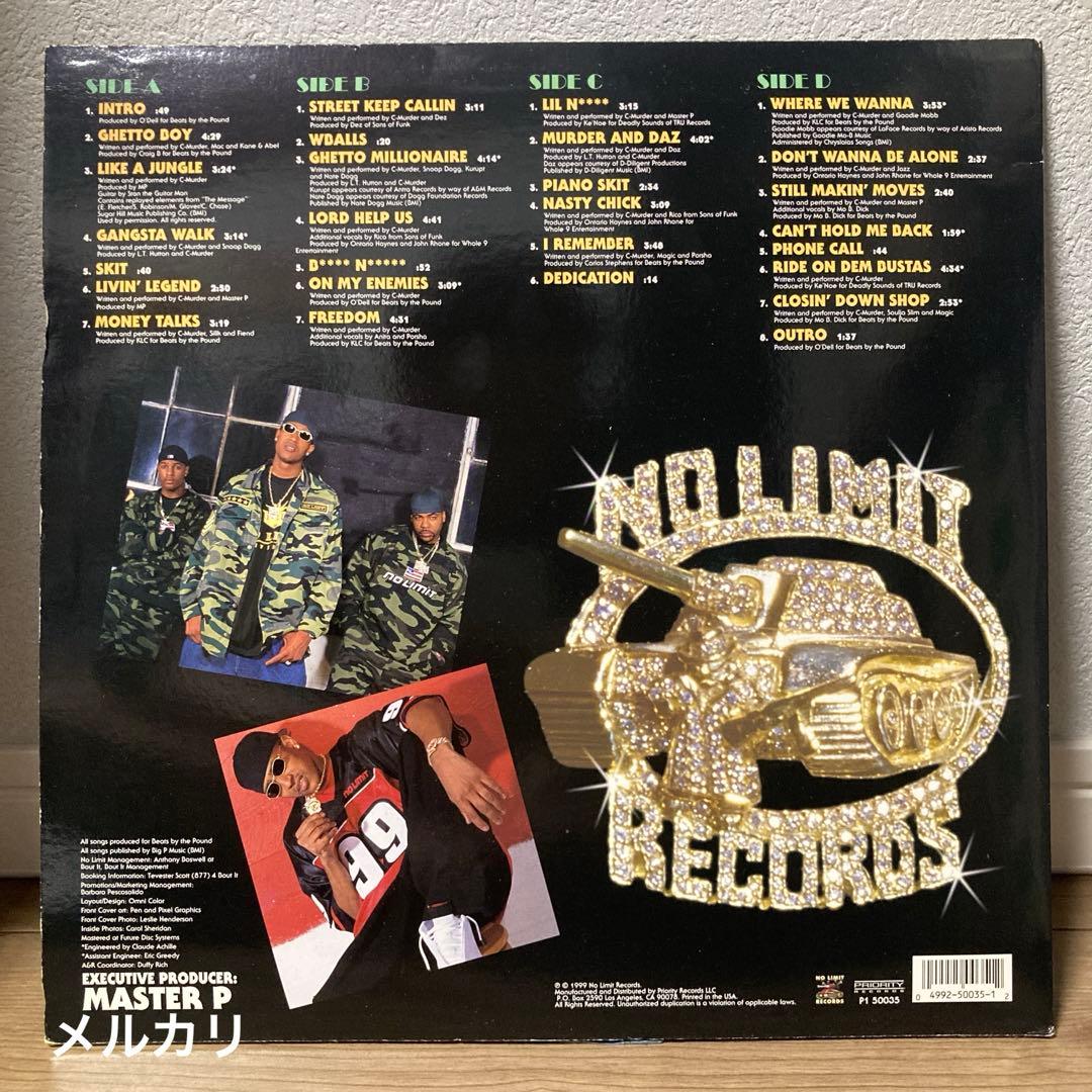 G-RAP / C-Murder ‎– Bossalinie 2LP