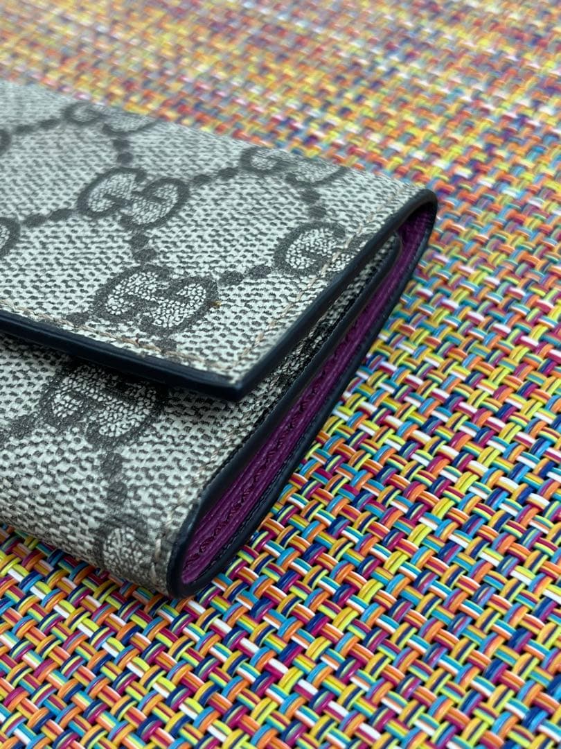 ✨極美品✨ GUCCI グッチ　GGチャーム　６連キーケース　GGスプリーム