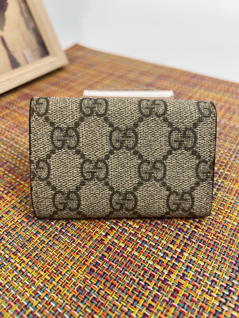 ✨極美品✨ GUCCI グッチ　GGチャーム　６連キーケース　GGスプリーム
