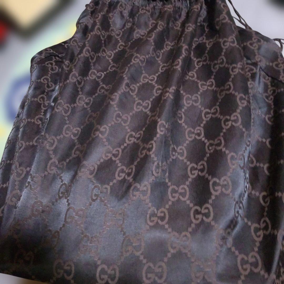 Gucci 黒 キャンバストートバッグ