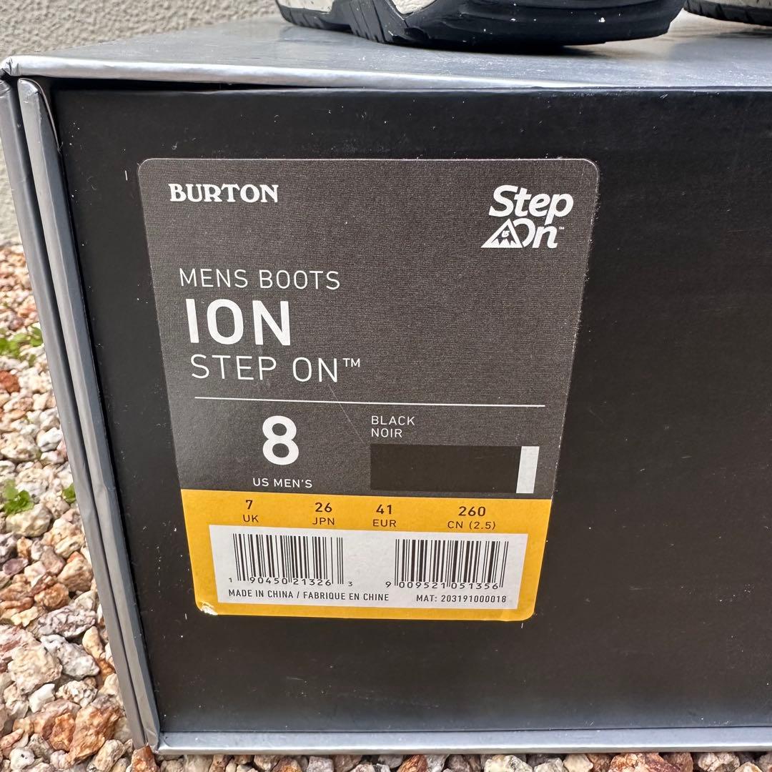 BURTON ION アイオン Step On 26.0cm スノーボードブーツ
