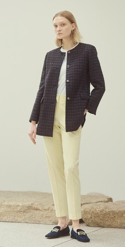 Theory Luxe Cally Ola ツイードジャケット 36サイズ