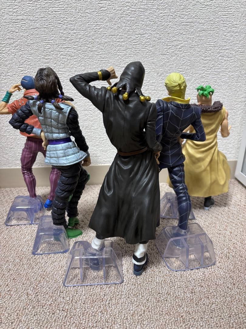 ジョジョの奇妙な冒険 一番くじ　暗殺チームフィギュア 5体セット