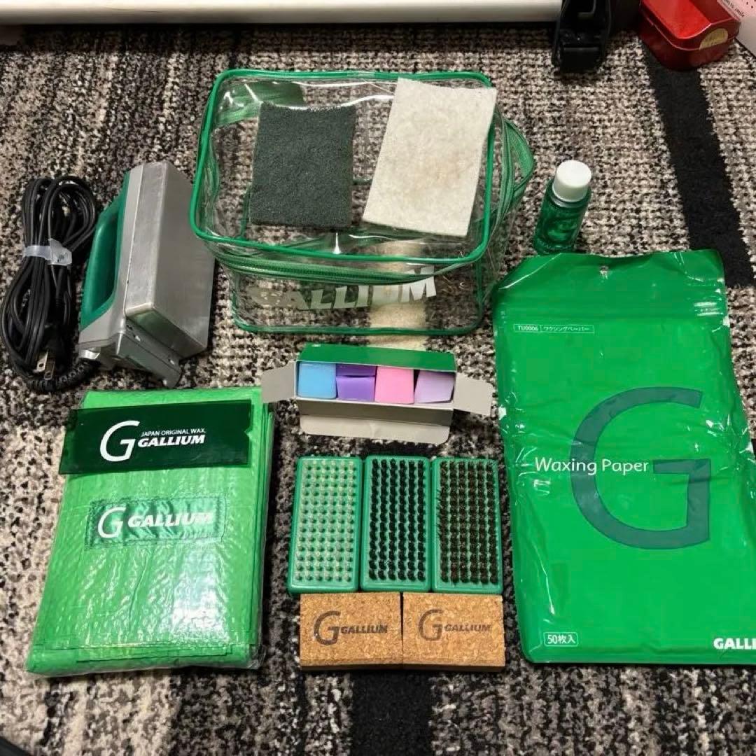 GALLIUM スノーボード ワックスセット TU0088型