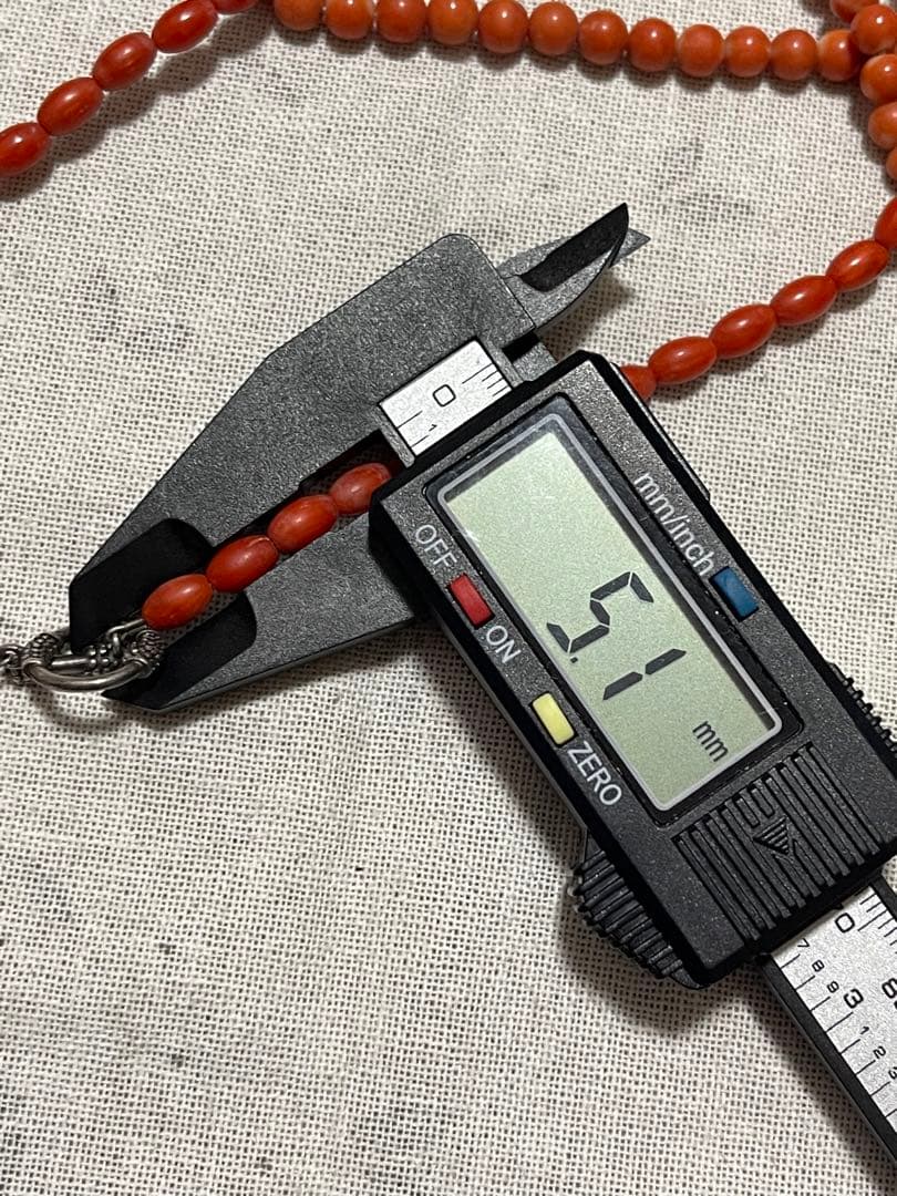 珊瑚？珊瑚風？ネックレス3点セット