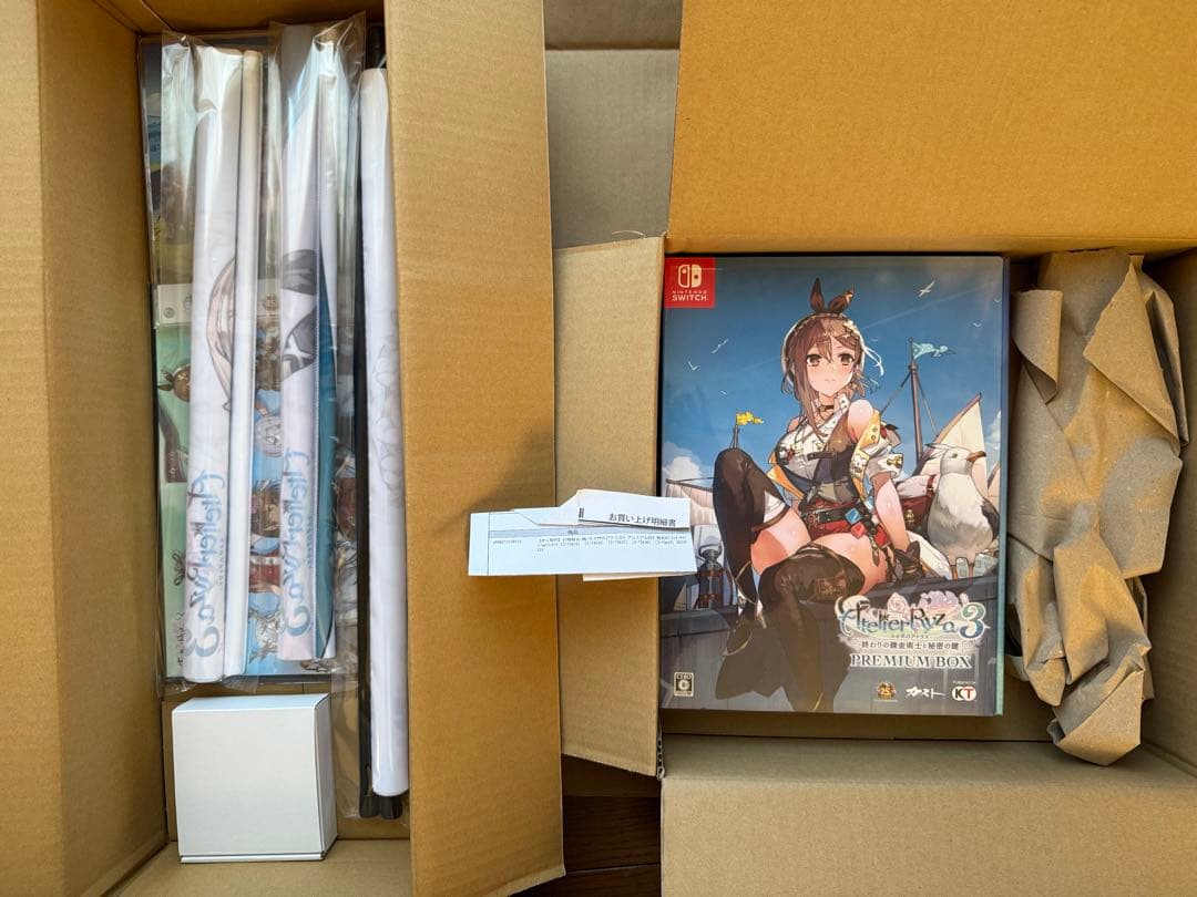 未開封 Switch ライザのアトリエ3プレミアムボックスWonderGOO特典