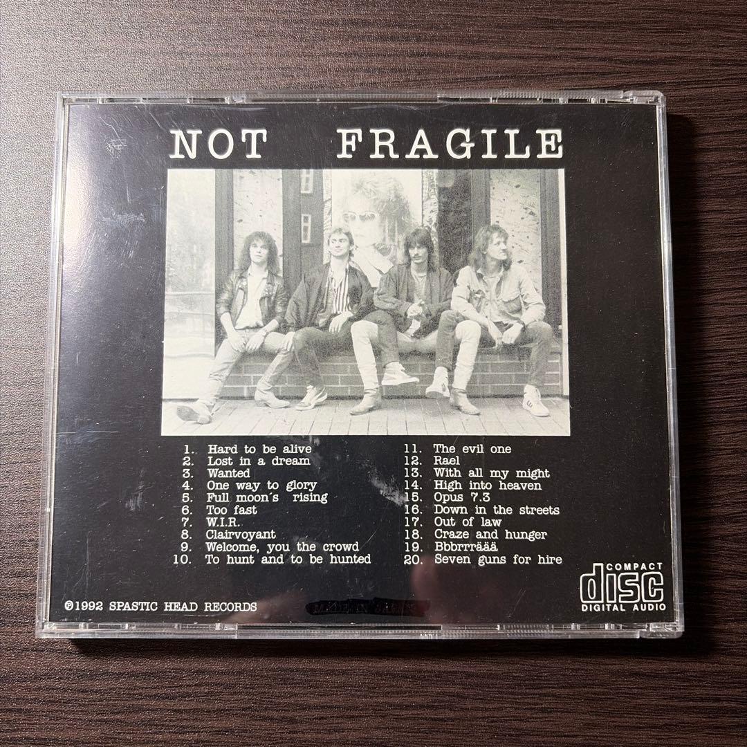 洋楽 Not fragile/ hard to be alive