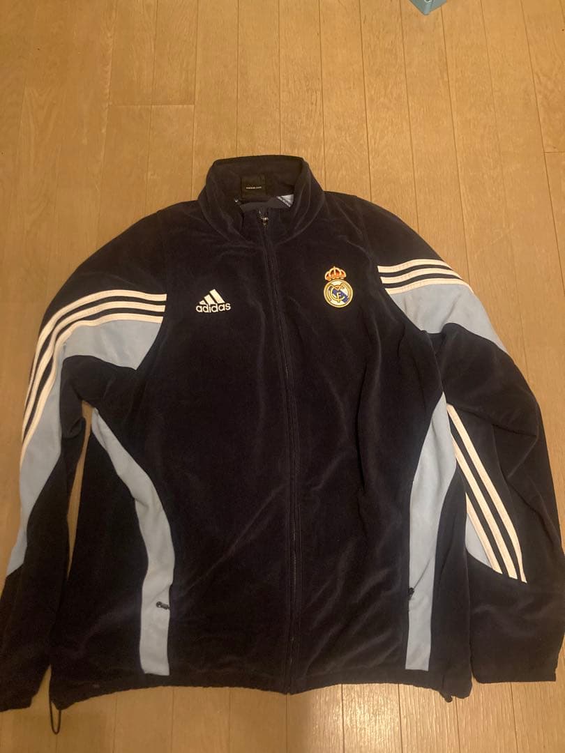【古着】adidas レアルマドリード トラックジャケット ジャージ ロゴ 刺繍