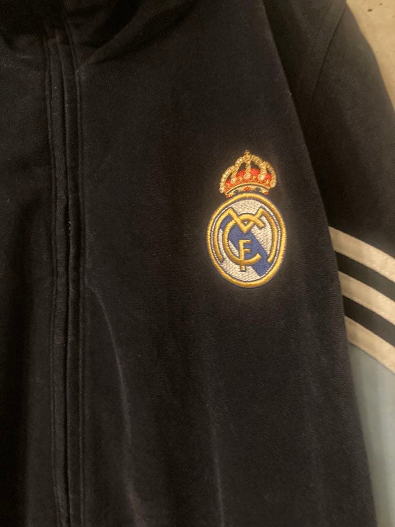 【古着】adidas レアルマドリード トラックジャケット ジャージ ロゴ 刺繍