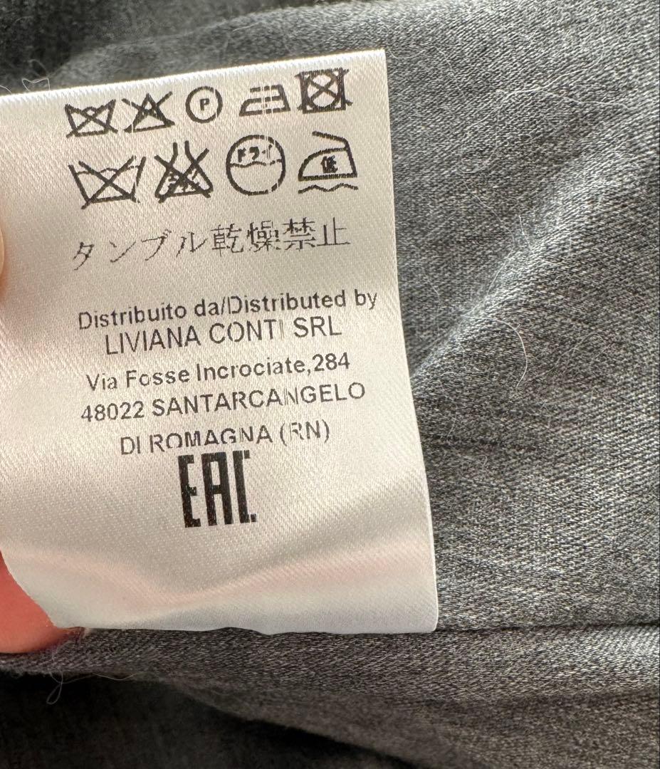 ウール コート　イタリア製　チョコレートブラウン　チェスター