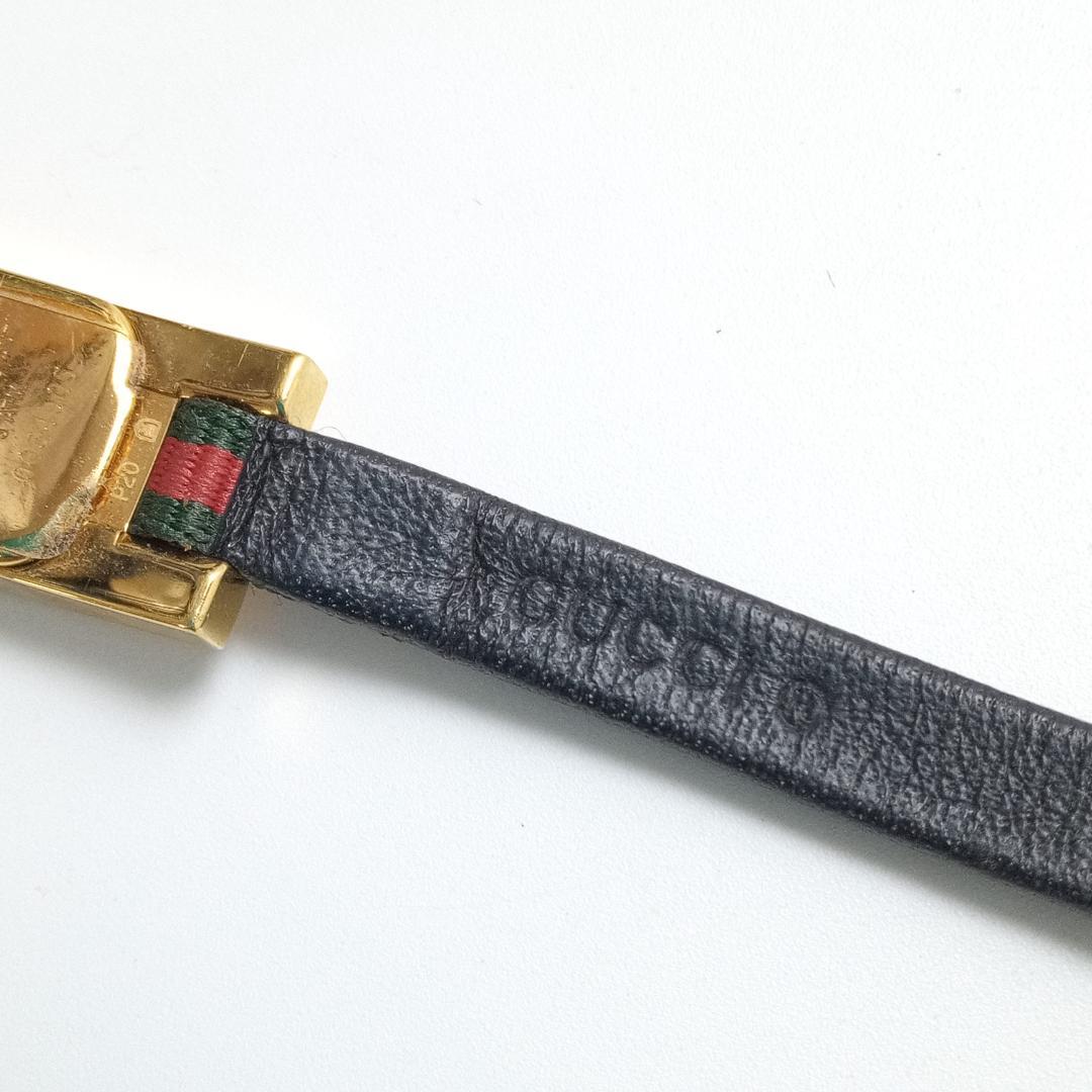 GUCCI　グッチ　腕時計　3900L　シェリーライン　スクエア　ゴールド