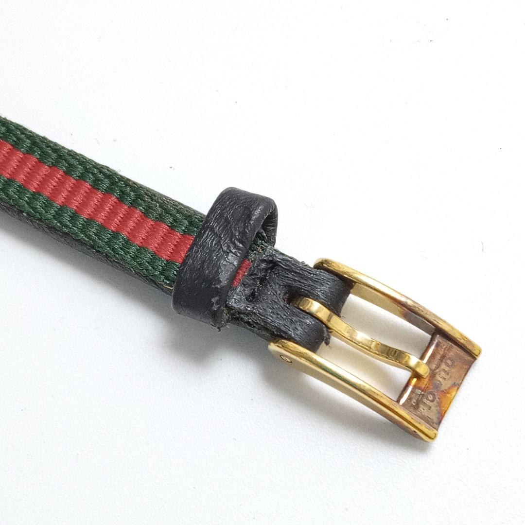 GUCCI　グッチ　腕時計　3900L　シェリーライン　スクエア　ゴールド