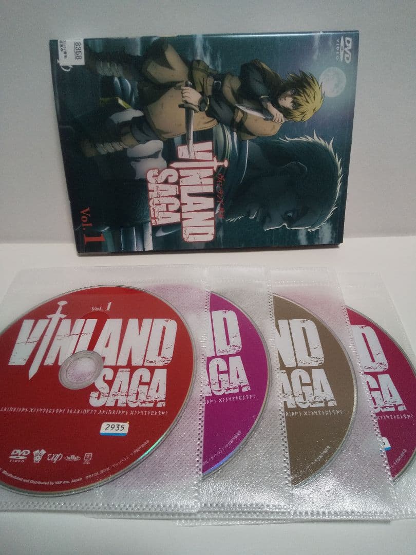 【レンタル落ち】アニメDVD ヴィンランドサガ １期２期 全巻セット【キズ多】