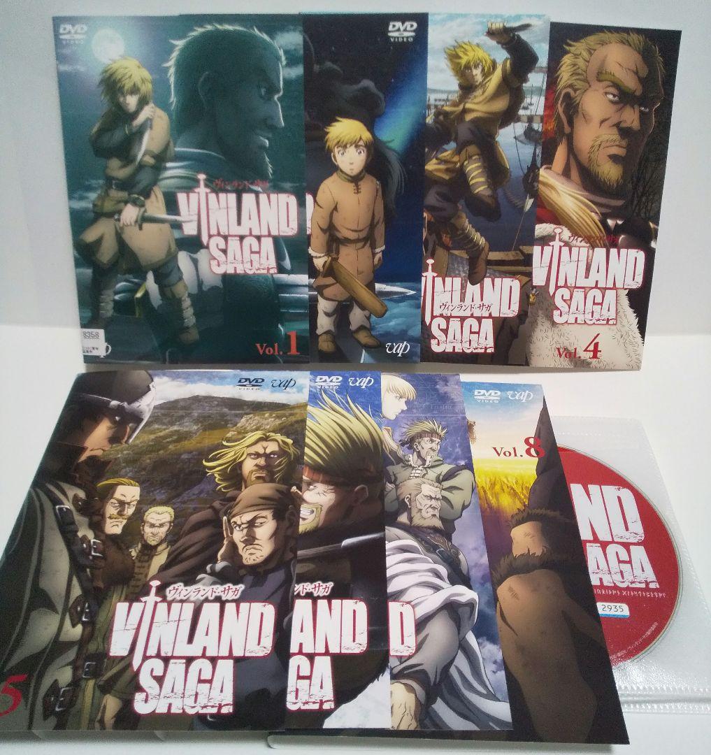 【レンタル落ち】アニメDVD ヴィンランドサガ １期２期 全巻セット【キズ多】