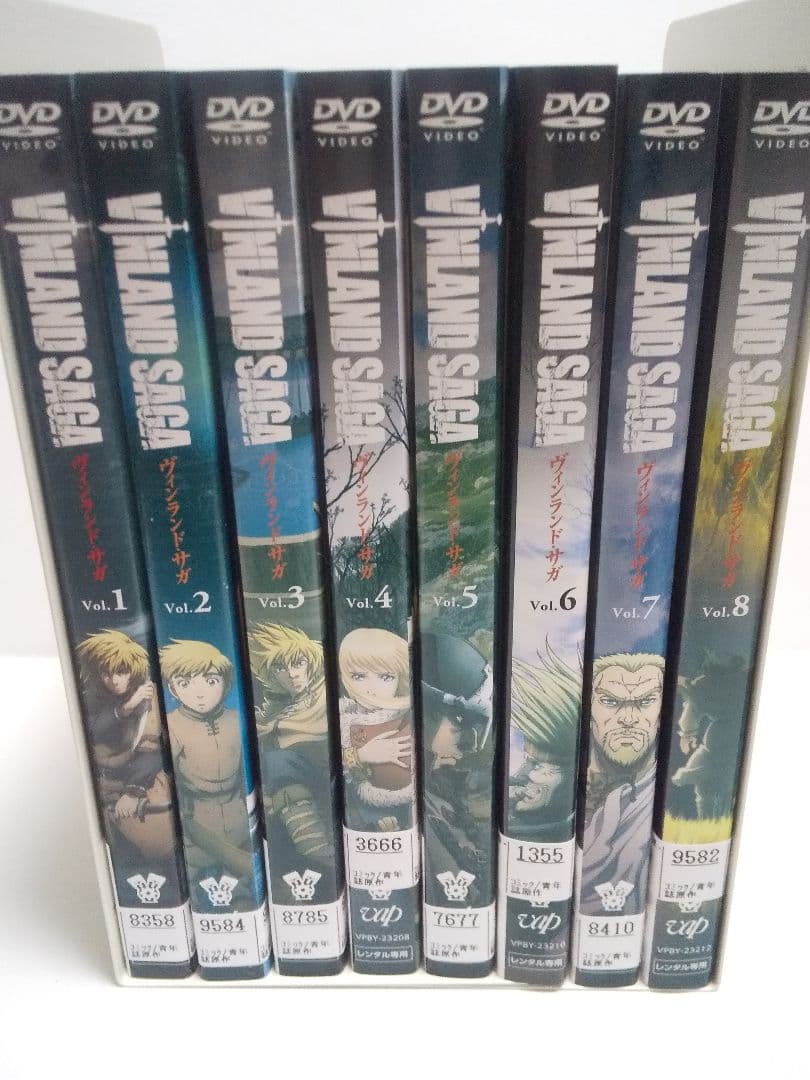 【レンタル落ち】アニメDVD ヴィンランドサガ １期２期 全巻セット【キズ多】
