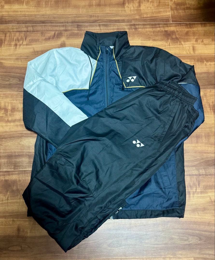 YONEX ユニ裏地付きウィンドブレーカー セットアップ 《上:M,下:L》