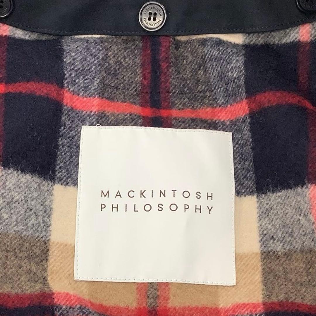 【36】マッキントッシュ フィロソフィー 日本製 ステンカラー コート