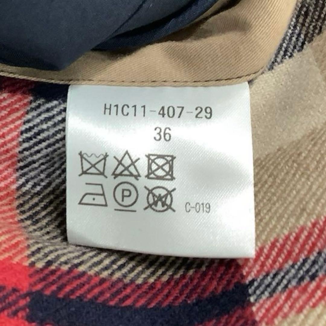 【36】マッキントッシュ フィロソフィー 日本製 ステンカラー コート