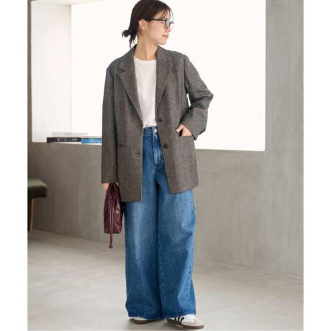 ジャーナルスタンダードレリューム　REWOOLミックスシングルジャケット