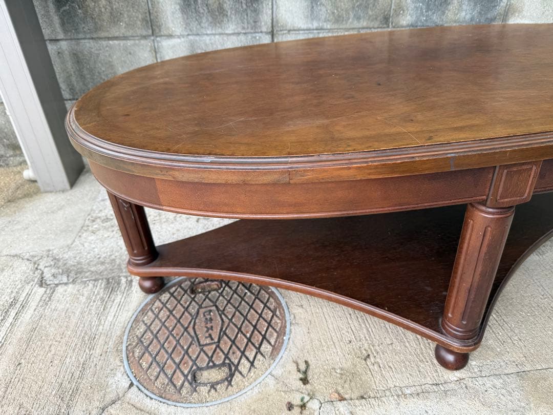 【O-1720】maruni マルニ木工 地中海ロイヤル センターテーブル