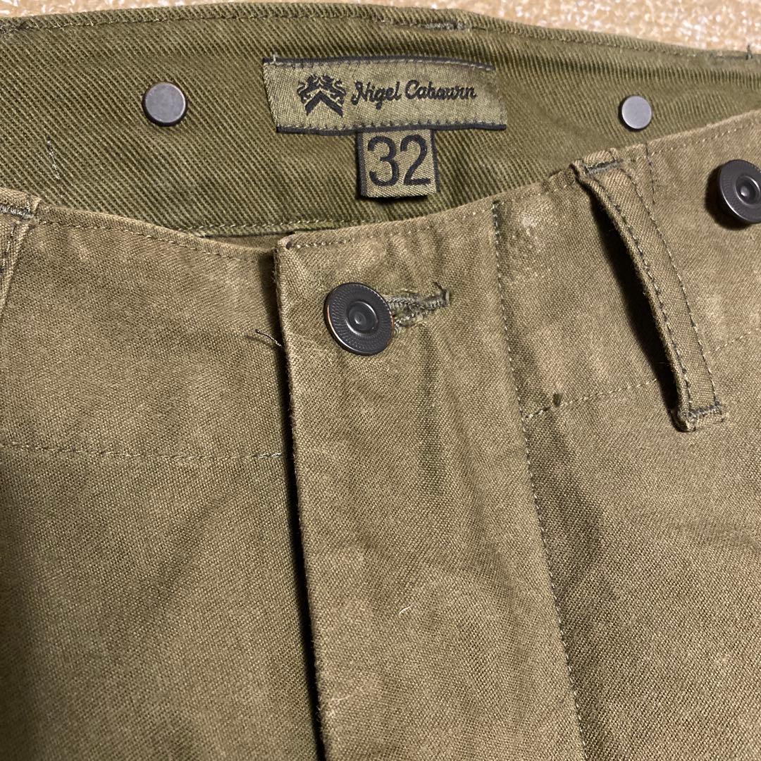 ナイジェルケーボン　32 M47タイプ　色抜けあり　使用感あり