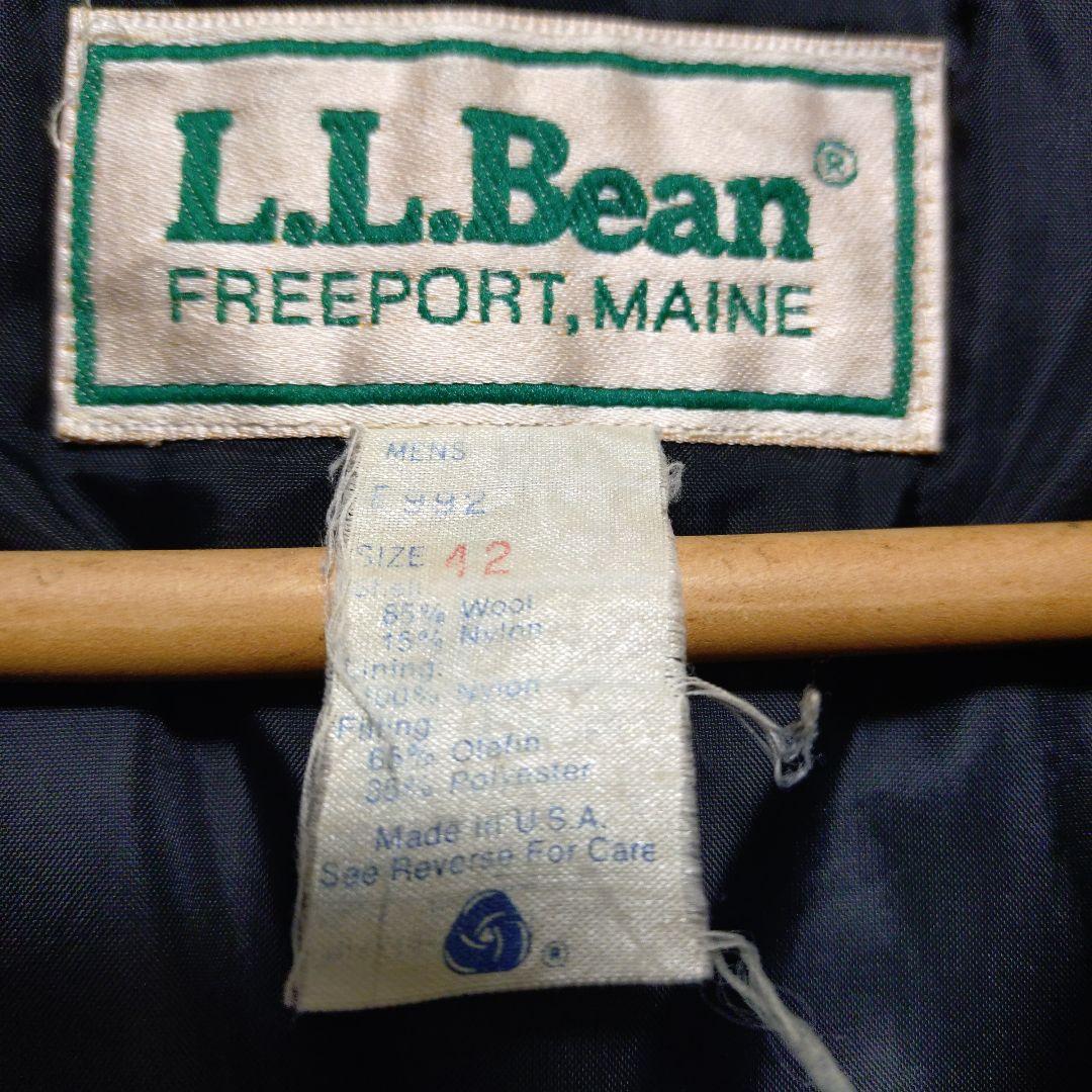 ひ*げ様 80s USA製 LLBean ウールハンティングジャケット
