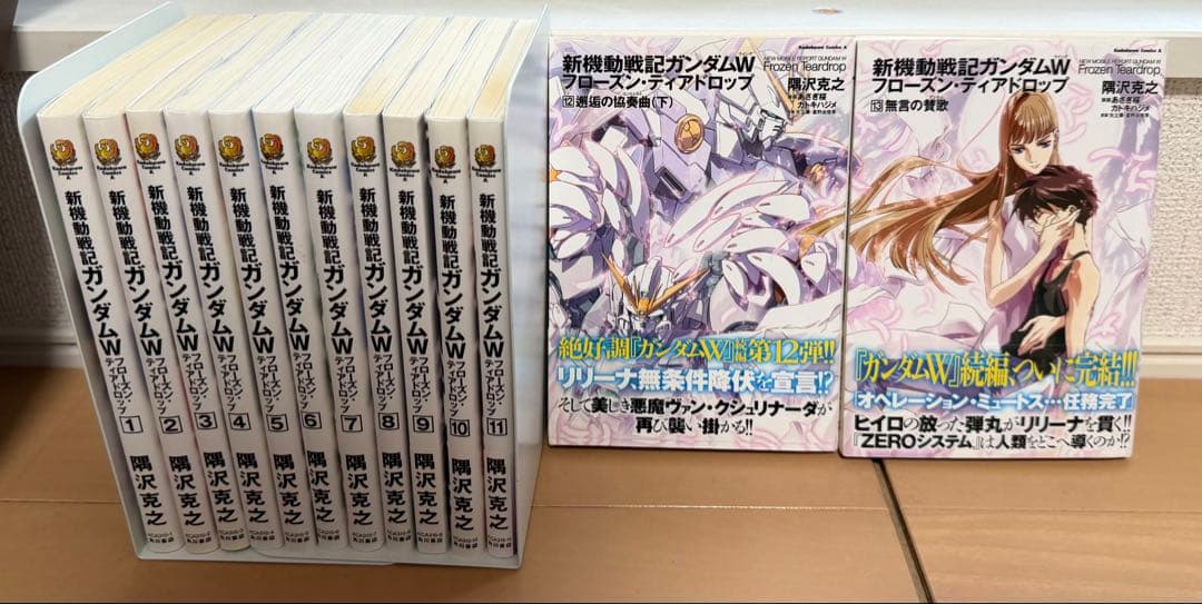 隅沢克之／新機動戦記ガンダムW フローズンティアドロップ 全巻セット