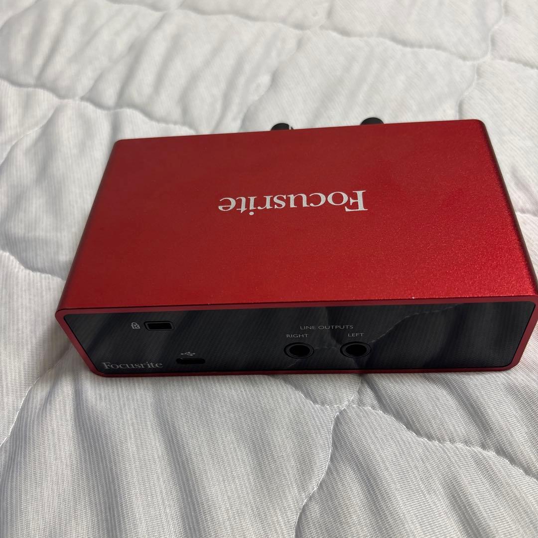 Focusrite ScarlettSolo Gen3オーディオインターフェイス