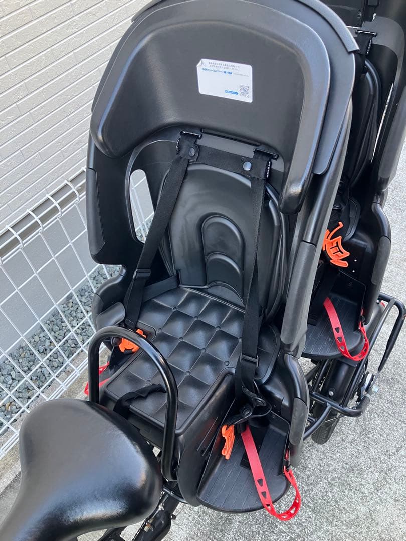 ふたごじてんしゃ⭐︎アシストなし⭐︎チャイルドシート２つ付き
