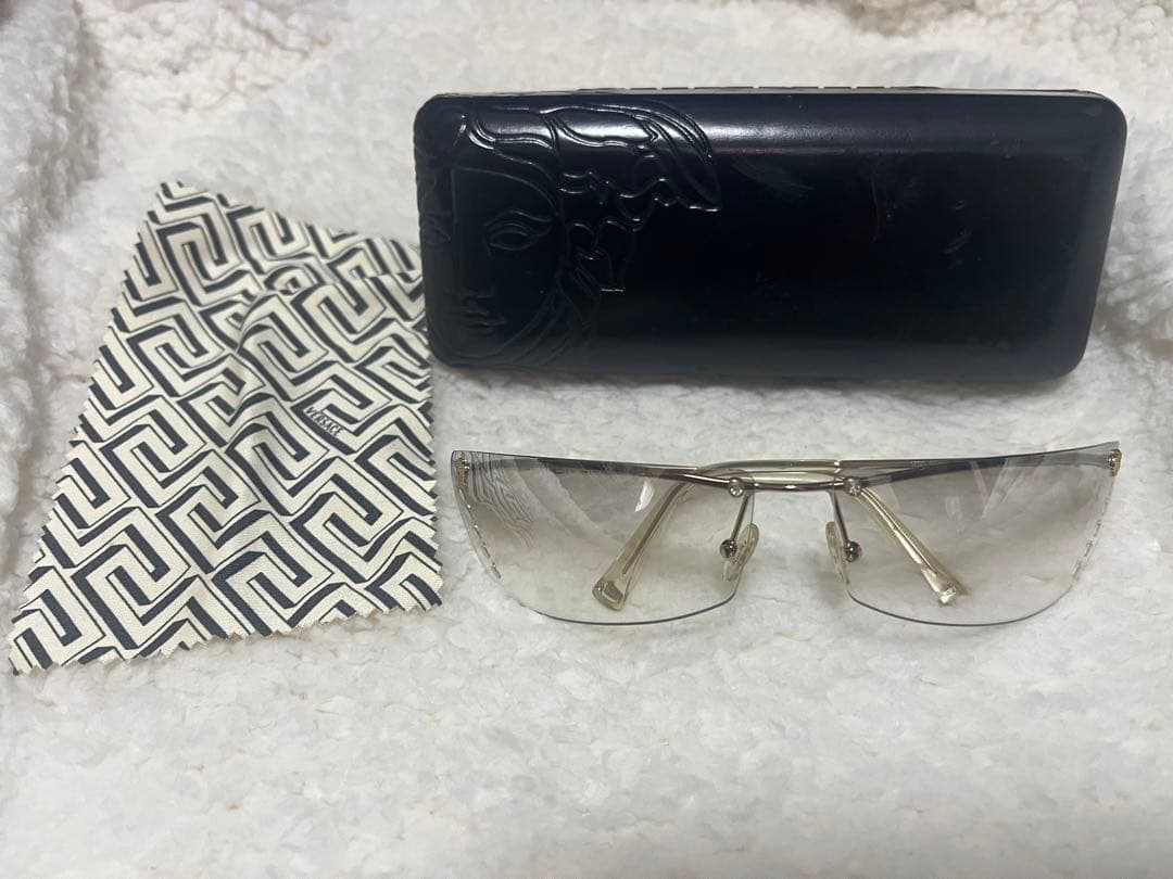 versace サングラス レトロ 美品