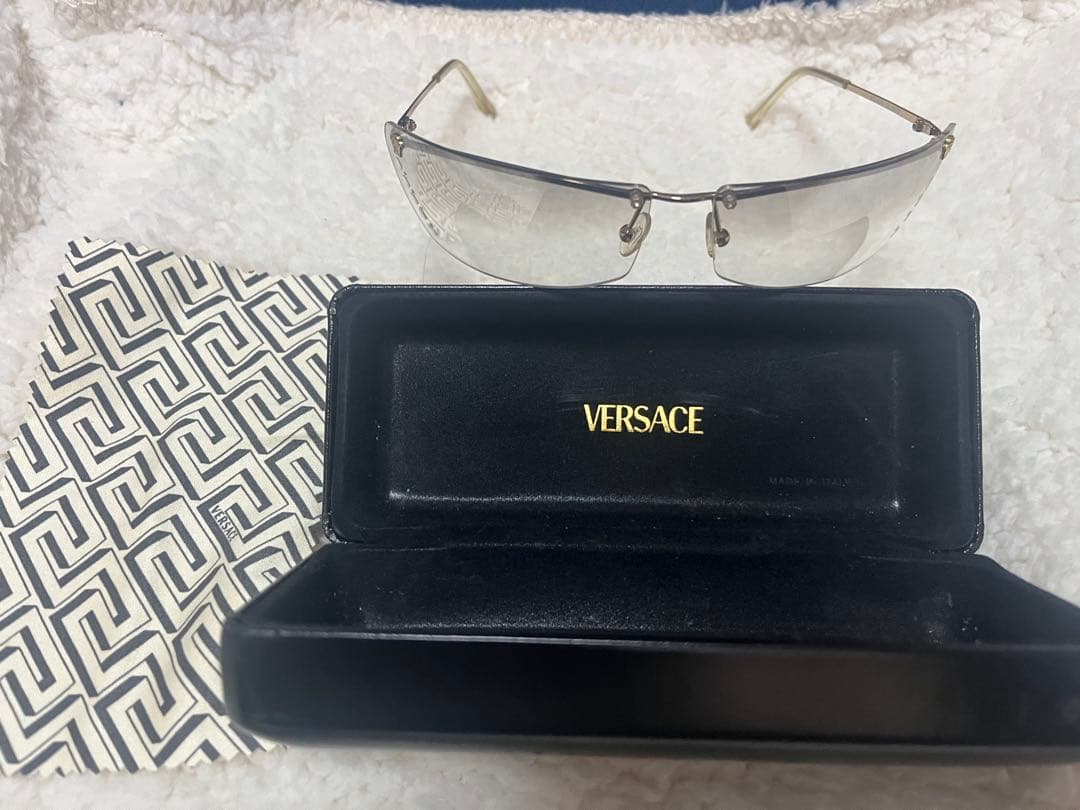 versace サングラス レトロ 美品