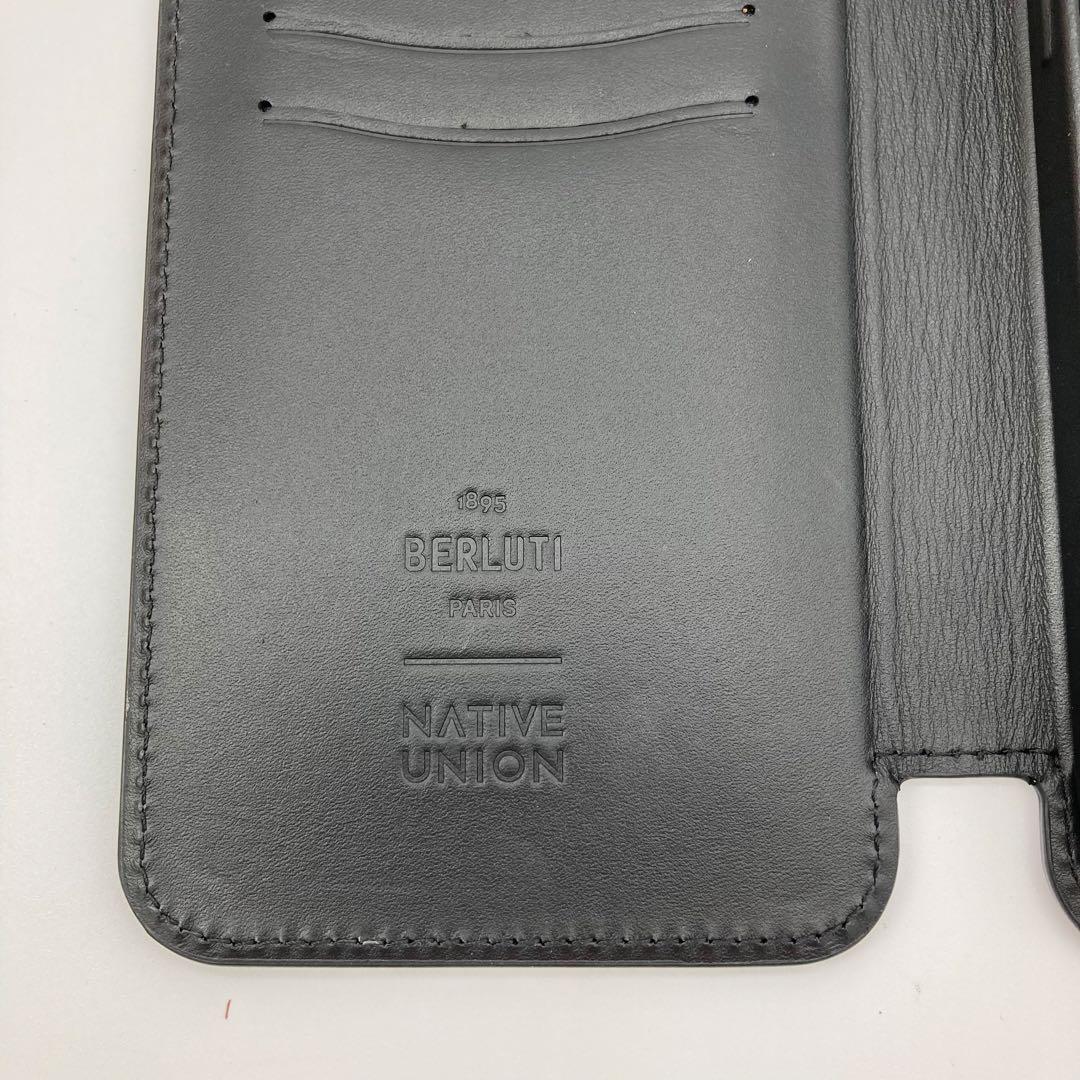 極美品 ベルルッティ iPhone13ProMAX ケース 手帳型 カバー