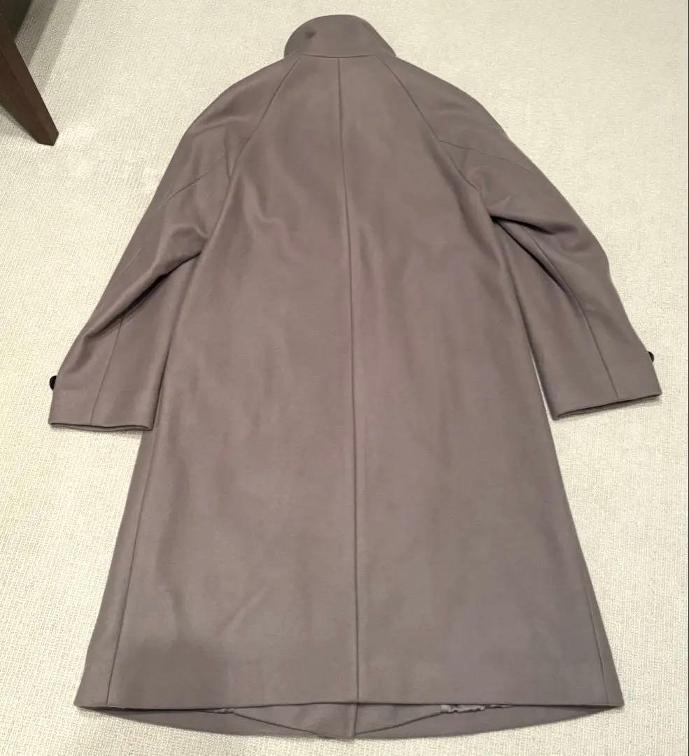 最終価格【UNITED ARROWS】メルトン スタンドカラーコート