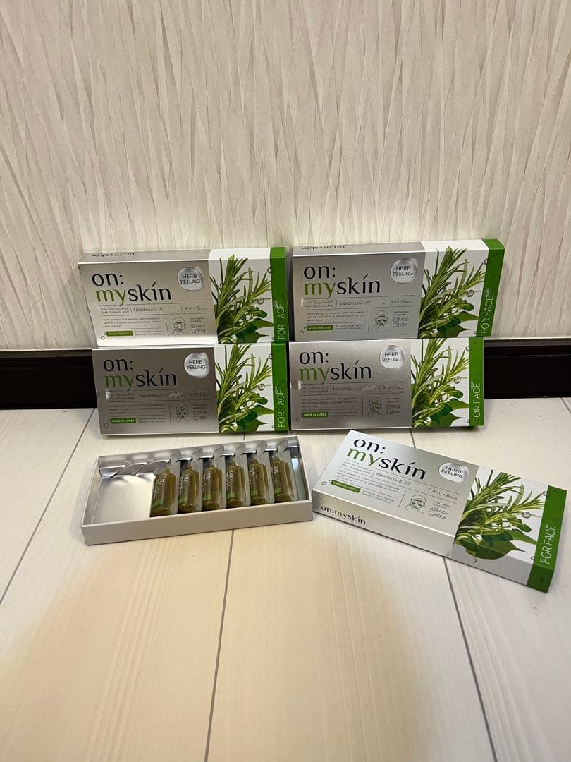 on:myskin フェイスマスク 4箱セット➕バラ6個