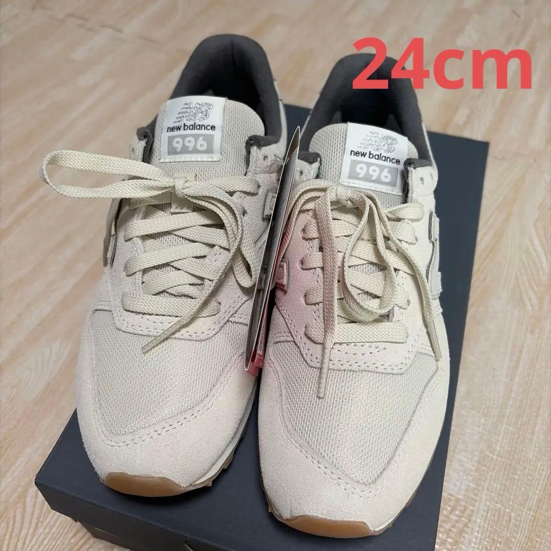 新品◎New Balance 996WL996DA2オフホワイトスニーカー