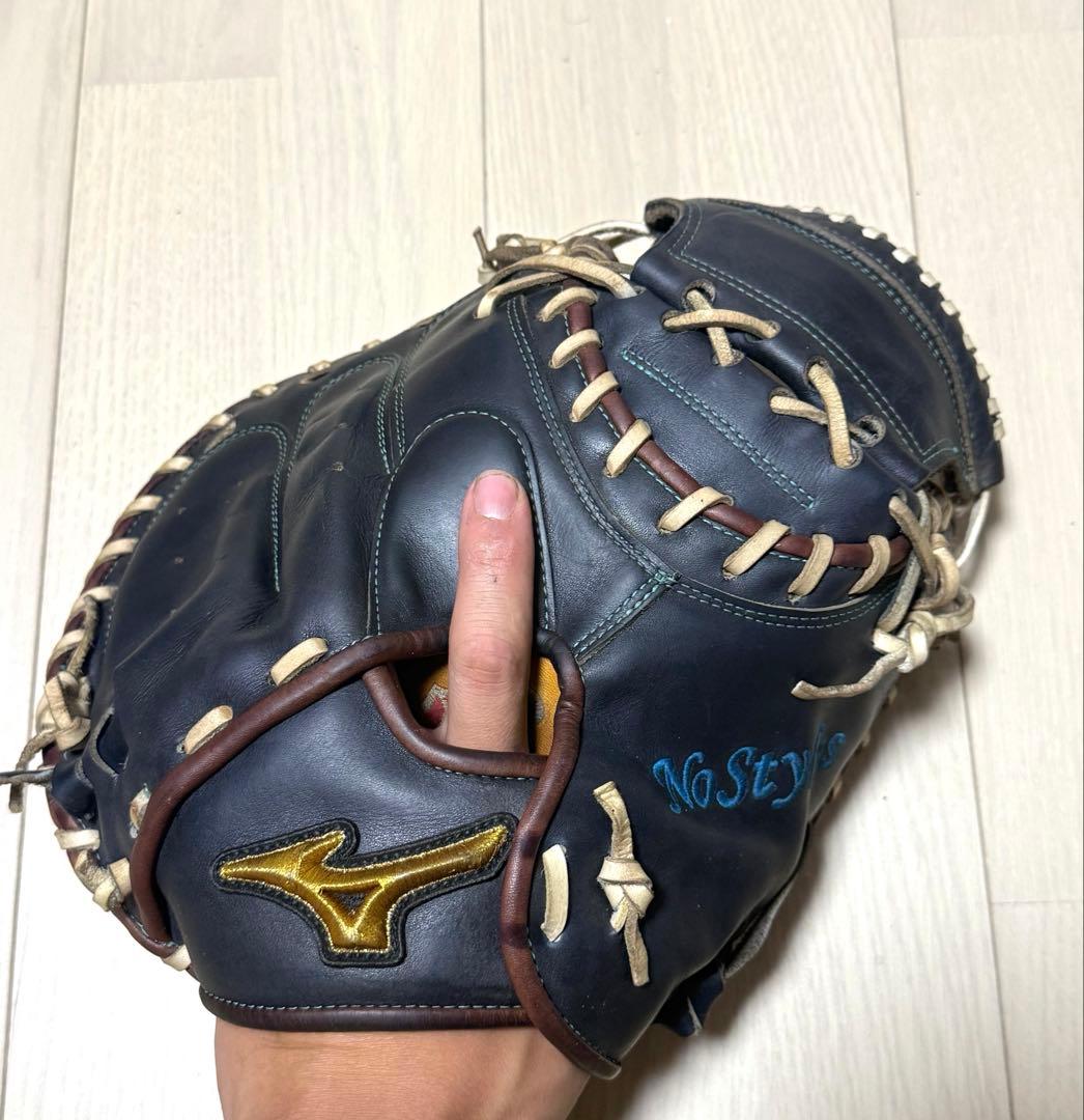 ミズノプロ軟式HAGAJAPANオーダーキャッチャーミット炭谷モデル