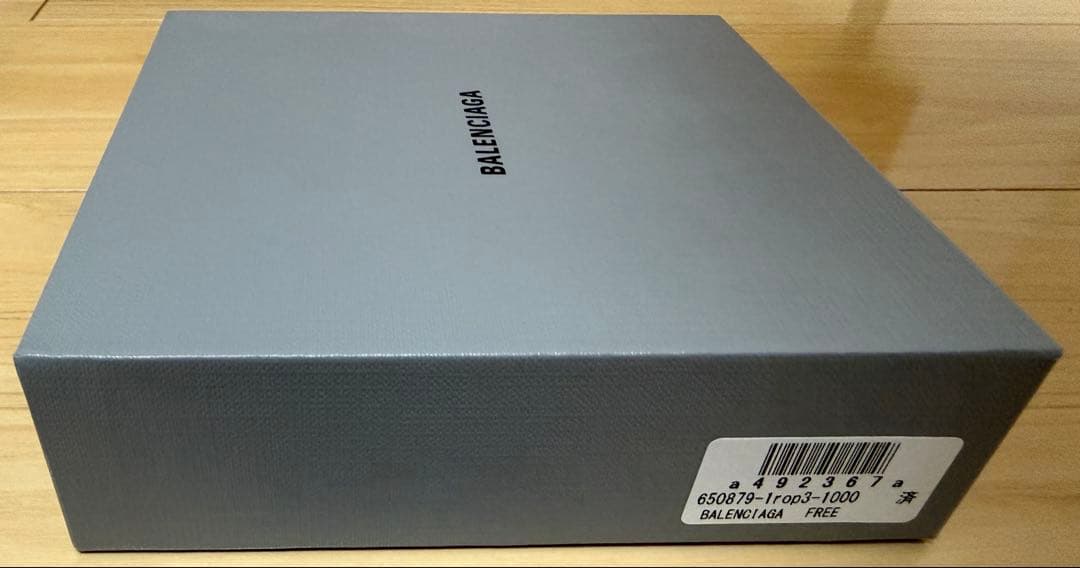 バレンシアガ BALENCIAGA 2つ折り財布 小銭入れ付き ブラック メンズ