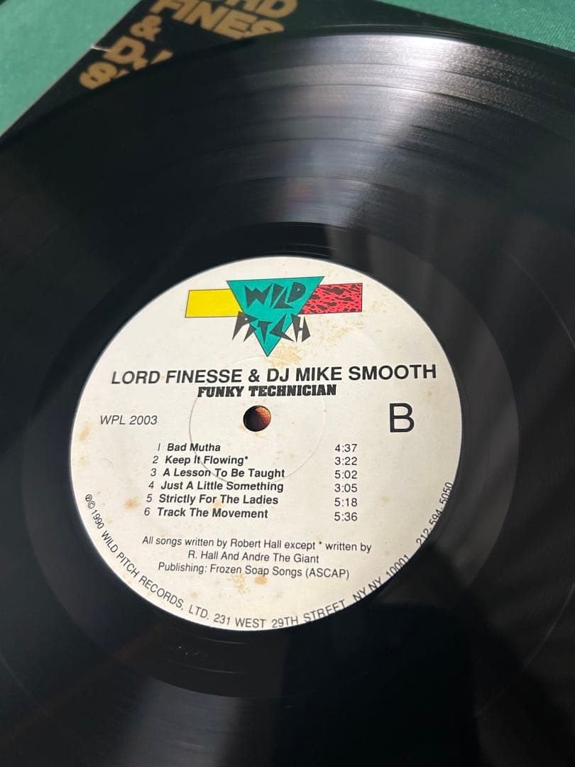 洋楽 Lord Finesse - Funky Technician (US LP)