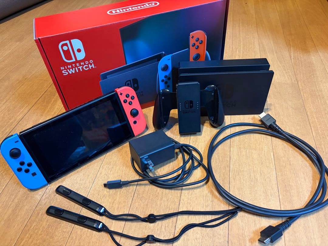 Nintendo Switch ネオンレッド/ネオンブルー 本体