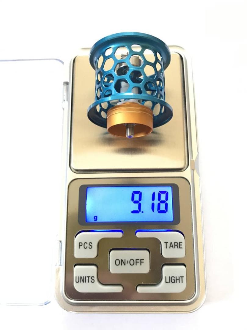 レイズスタジオ アルファスSV 100 フィネススプール 33mm ブルー