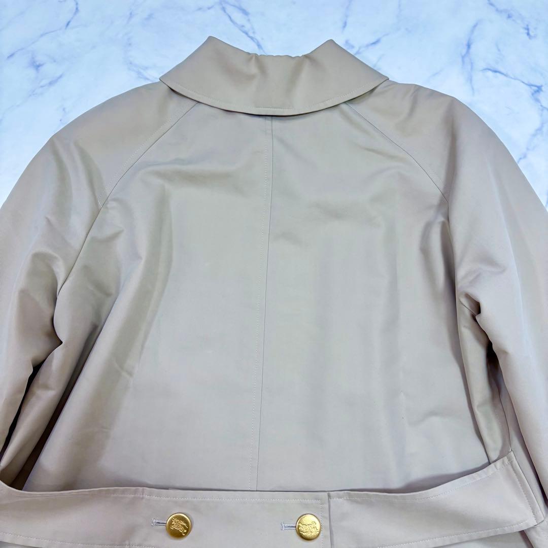 Burberrys 英国製 ノバチェック ステンカラーコート ベージュ Mサイズ