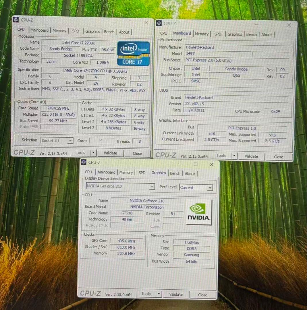 HPデスクトップPC/i7-2700K/16G/SSD/Office/Win11