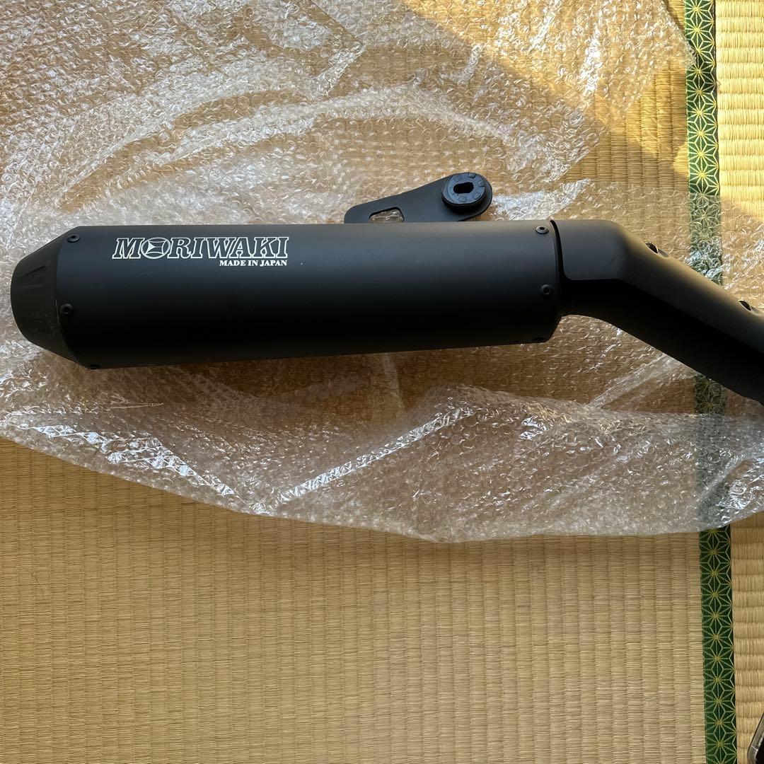 レブル1100 MORIWAKI ブラックマフラー