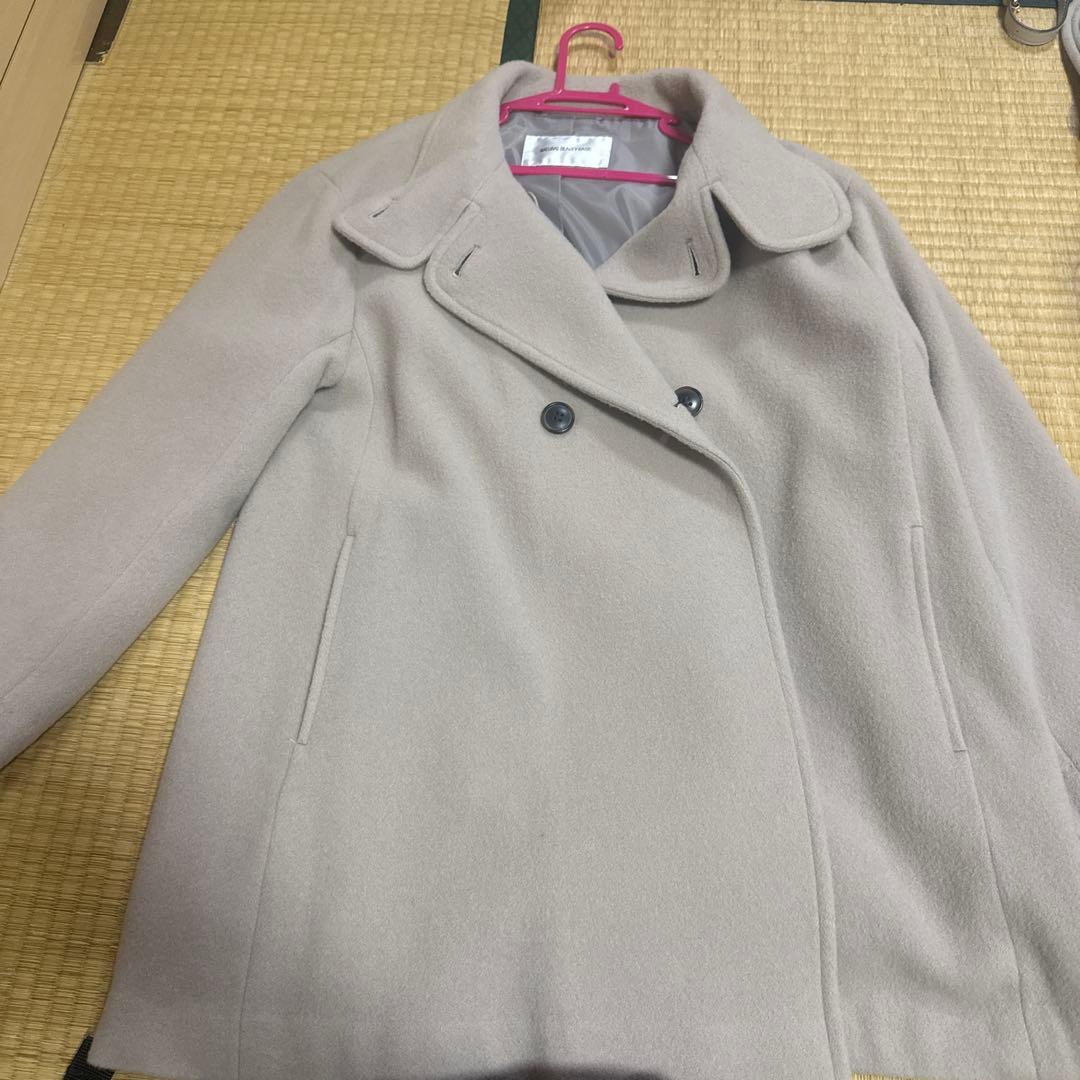 スタンドネックミドルコート