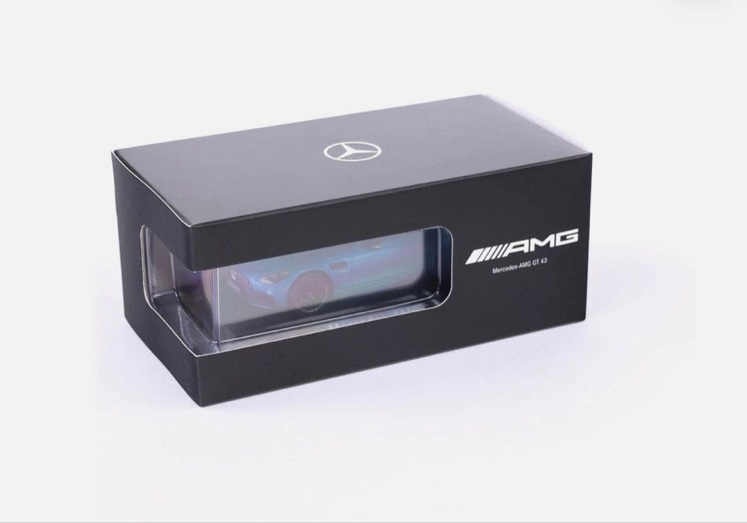 新品 1/43 メルセデス純正 iscale メルセデス AMG GT43 ブル