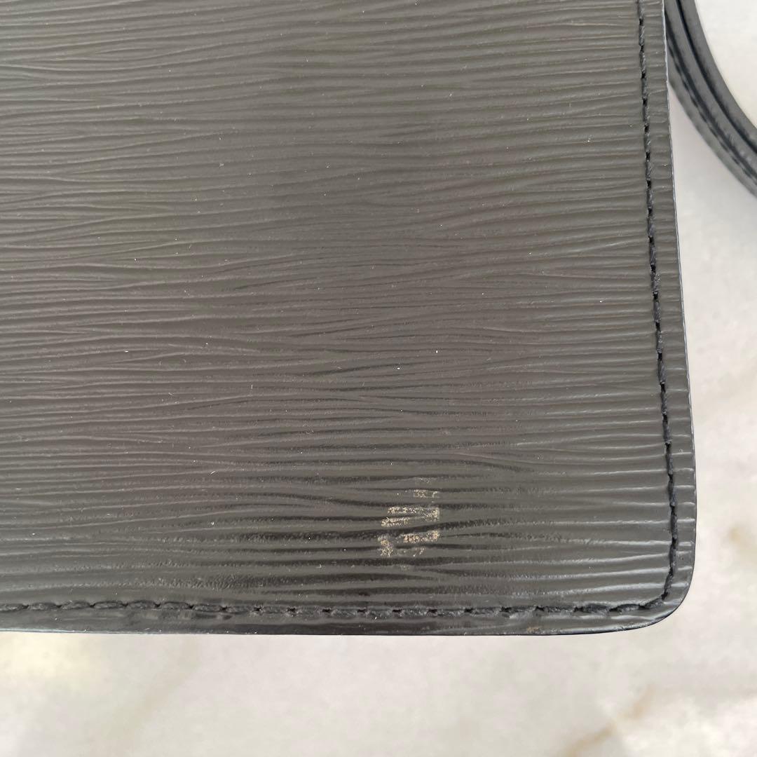 値下げ！LOUIS VUITTON ブラック エピ　バッグ