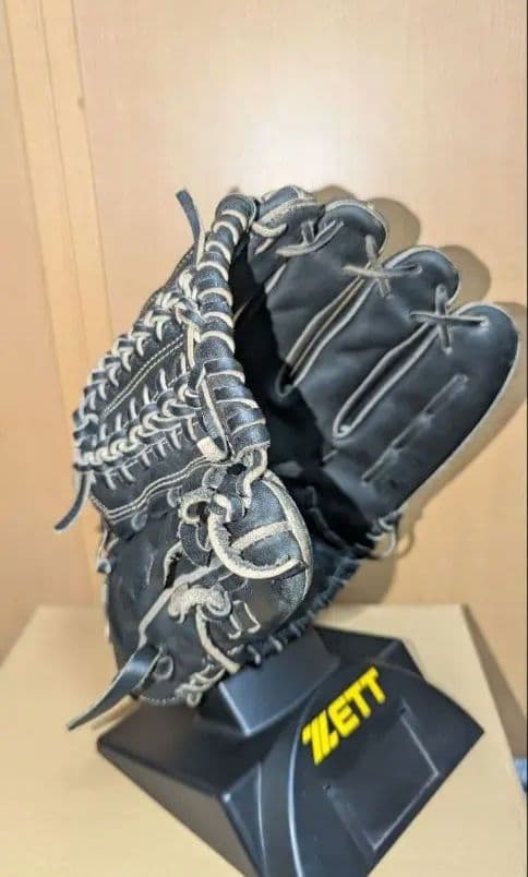 ミズノ　ブラック 軟式グローブ1AJGH14433グローバルエリート